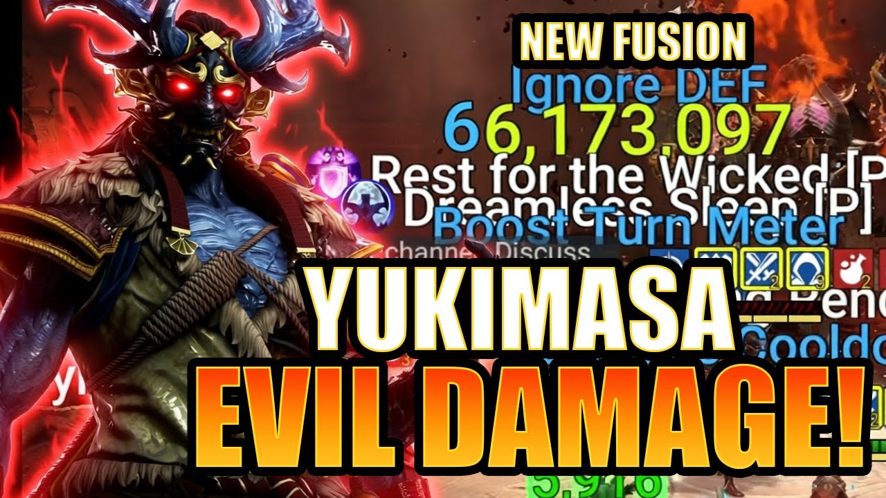 Новая комбинация способностей наносит ШОКИРУЮЩИЙ урон! Рейд &laquo;Демонстрация Юкимасы&raquo;: тестовый серв...