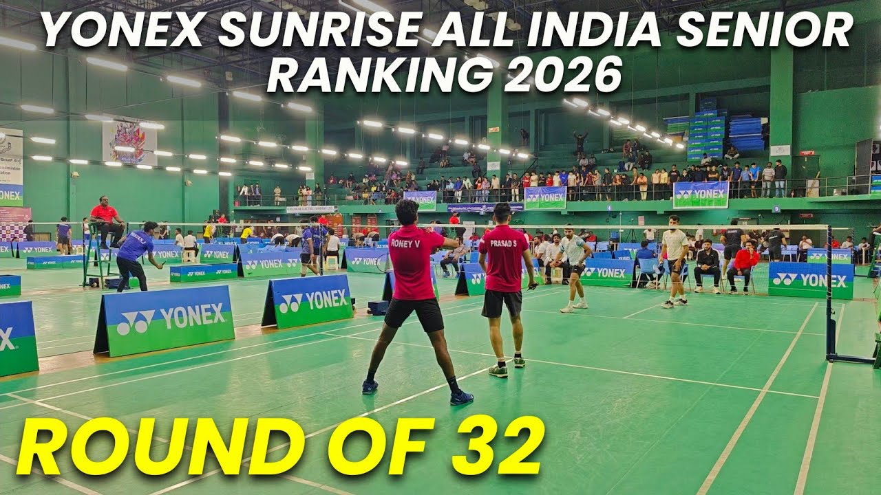 SHYAM PRASAD/ROBENS vs  SANJAI SRIVATSA/GOUSE SHAIK | ALL INDIA SENIOR RANKING 2026 BANGALORE 