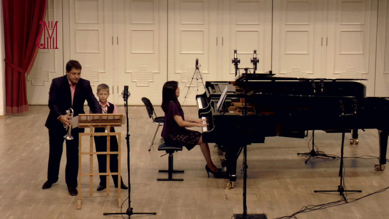 Бем. Скерцо для двух корнетов a.piston. С.&nbsp;Соломатников, Л.Е.&nbsp;Гурьев