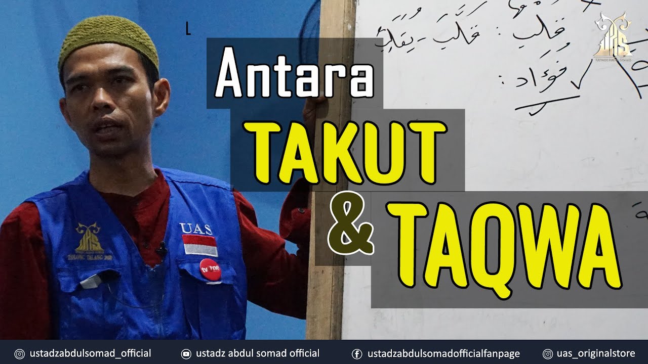 ANTARA TAKUT DAN TAQWA ( Tadabbur Surah Al - Imran 102 - 104 ) | Air Bomban, Pedalaman Inhu, Riau