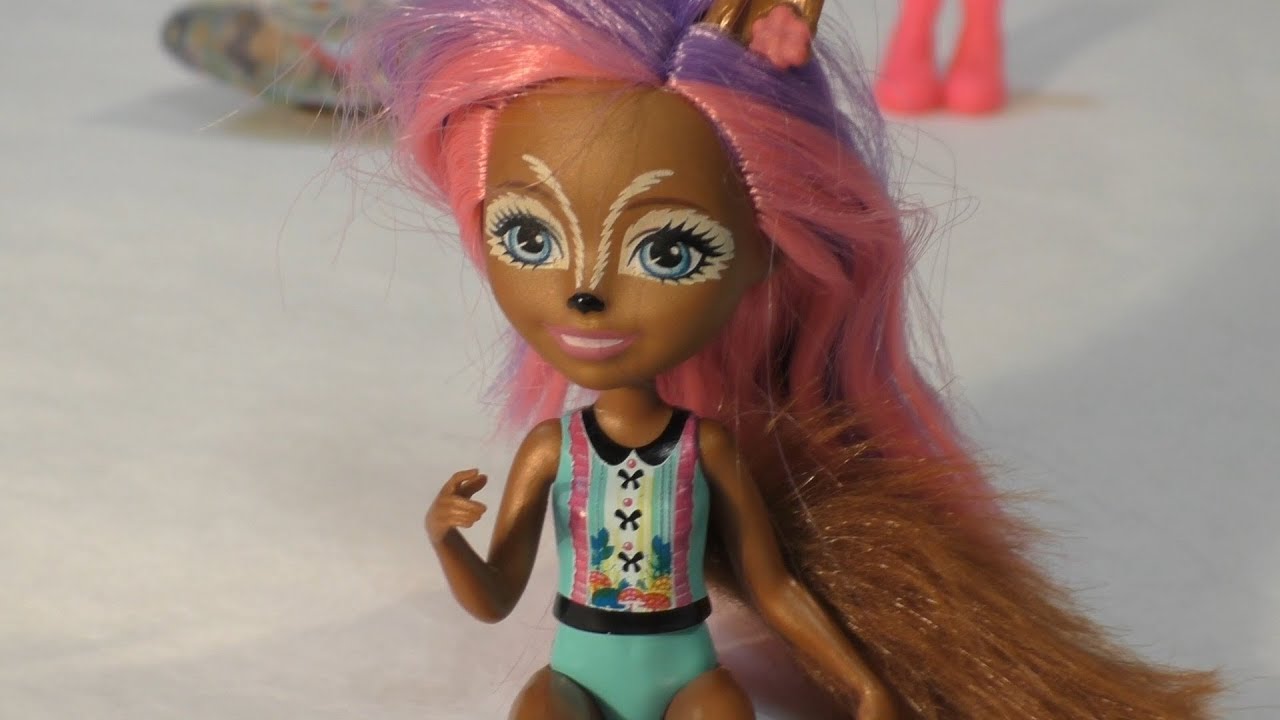 Кукла Энчантималс Санча белка с питомцем - Enchantimals, Mattel
