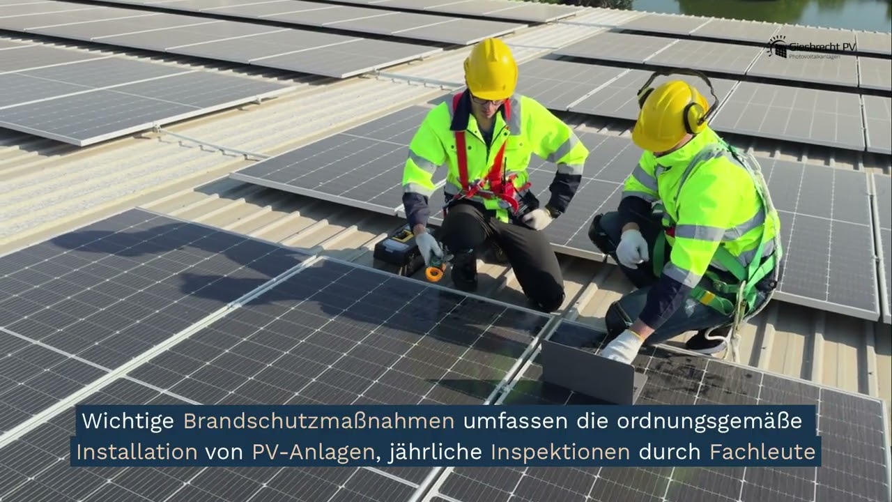 Brandschutz bei PV Anlagen in Lemgo