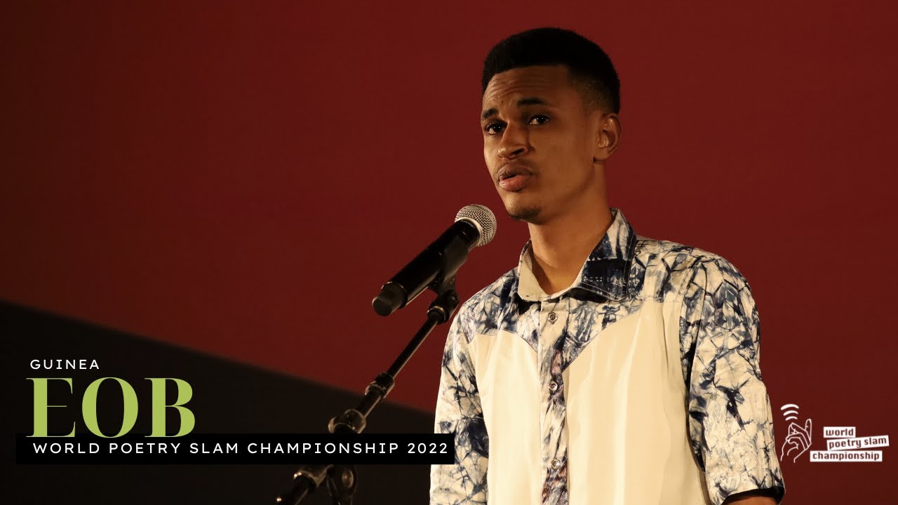 GUINEA / EOB - Public award World Poetry Slam Championship 2022, Brussels