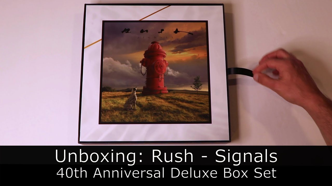 Unboxing: Rush - Signals 40th Anniversary - Including Entire Book, All Prints, All Discs