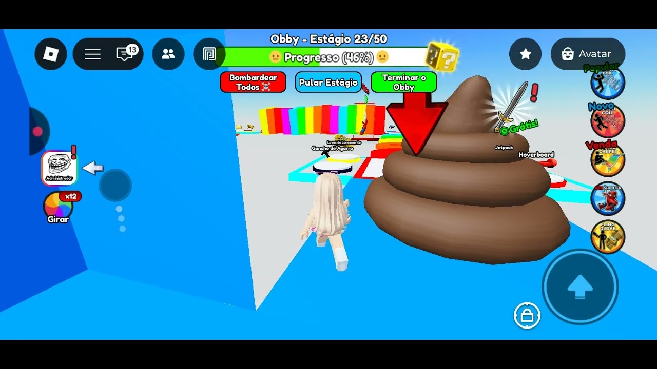 Assista até o final vai ti surpreender 😱😳....Roblox nível impossível 