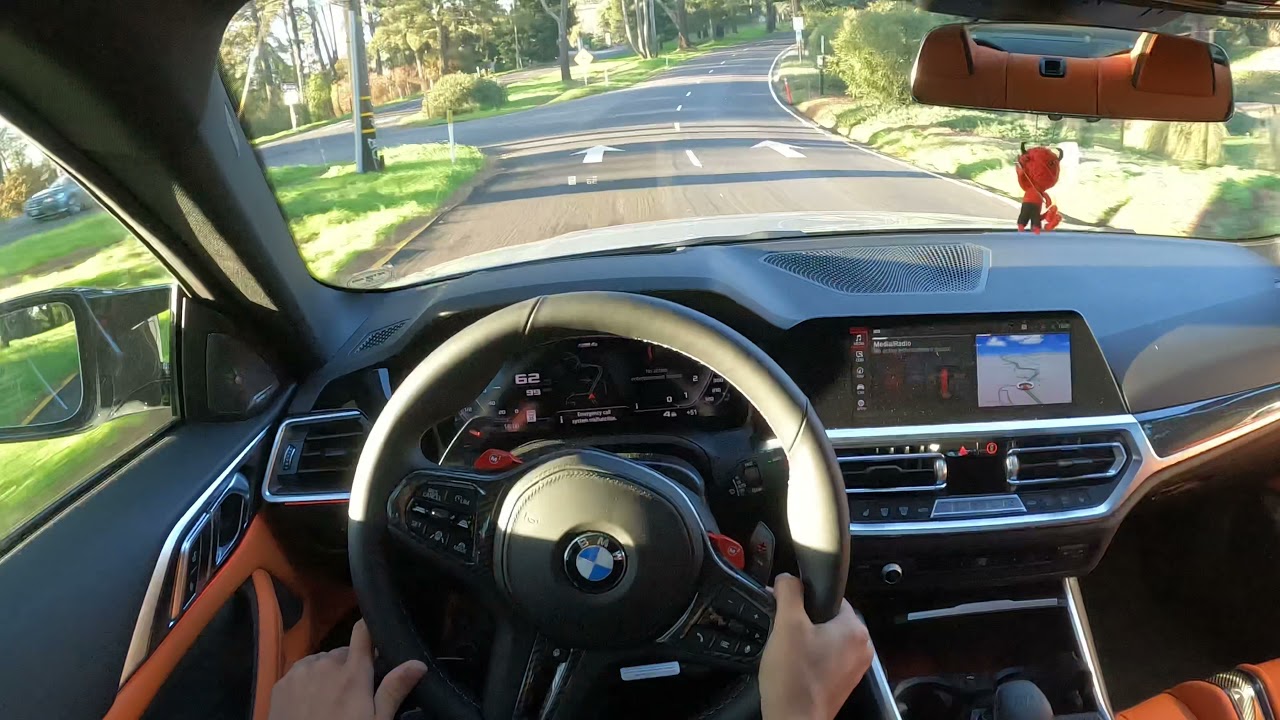 Driving with hand controls in a 2022 M4(worlds first). How it works