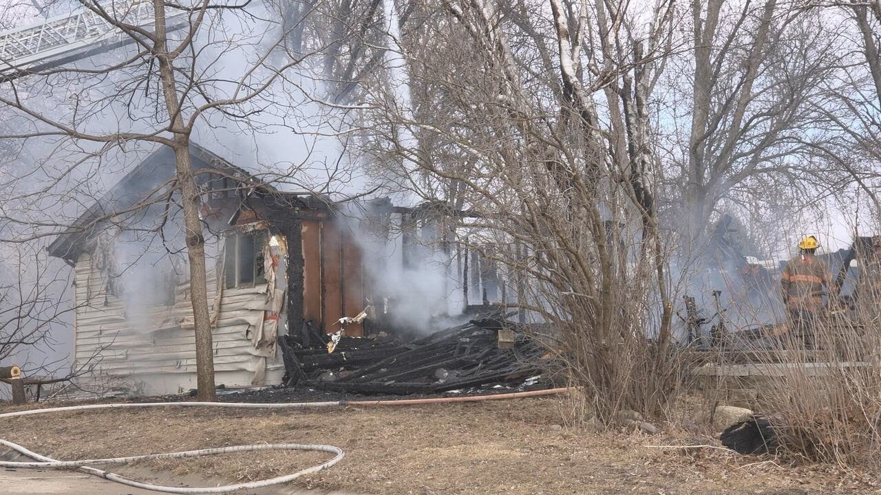 Spirit Lake house fire draws multi-department response, ammunition ignites during blaze