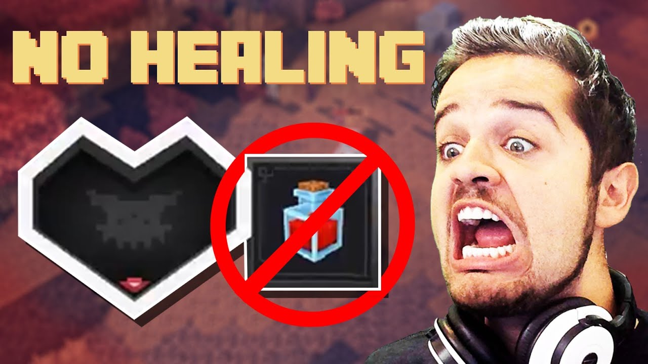 Beating Minecraft Dungeons BETA without Healing