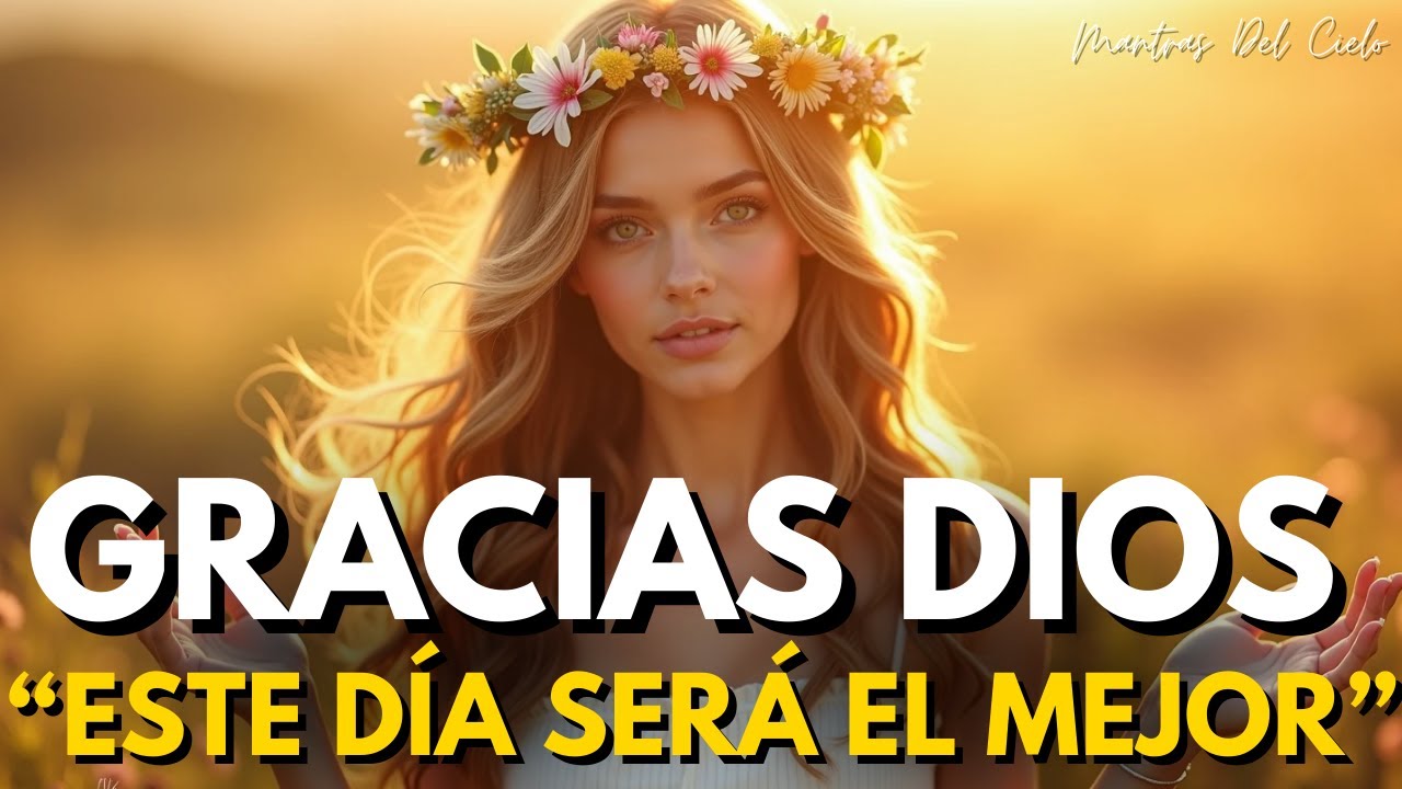 ✨ GRACIAS DIOS por Este Día de Milagros | Mantra de Gratitud y Fe para Atraer Bendiciones 🙏🌅