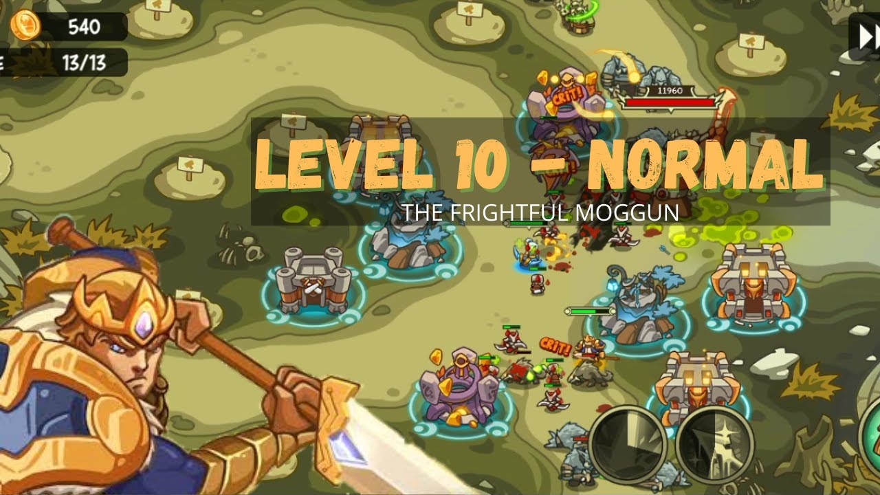 Empire Warrior TD: Level 10 - NORMAL / NEW MAP VERSION