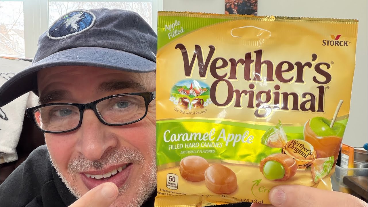 Обзор оригинальных карамельных яблок Werther's: восхитительное лакомство? 🍏🍬