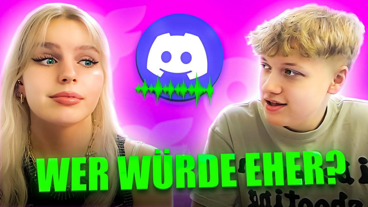 WER WÜRDE EHER..!? 👀😂 mit meiner Freundin (bodenlos)