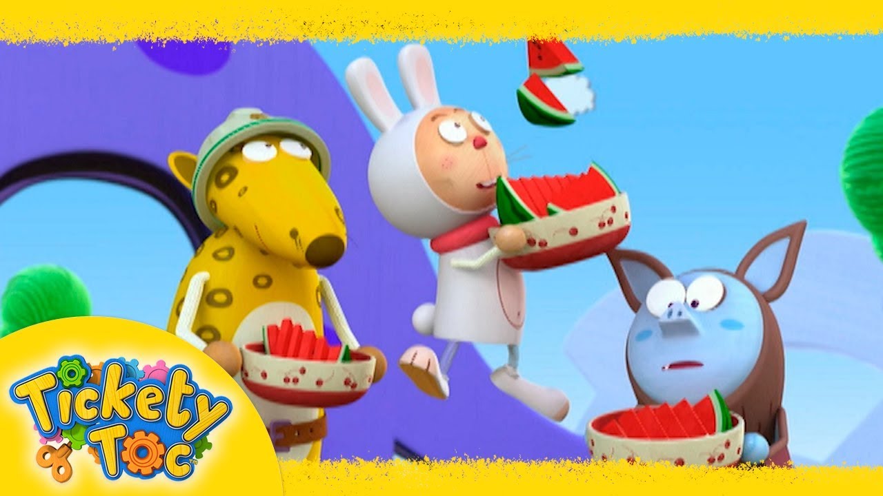 LA HORA DE COMER SANDÍA 🍉TICKETY TOC ⏰ Episodio 29 | Temporada 1