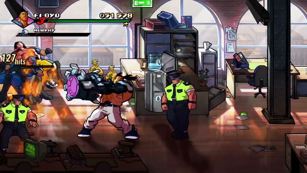Floyd - Hardest Difficulty 1CC Streets Of Rage 4 Speedrun (50:55) - S Rank
