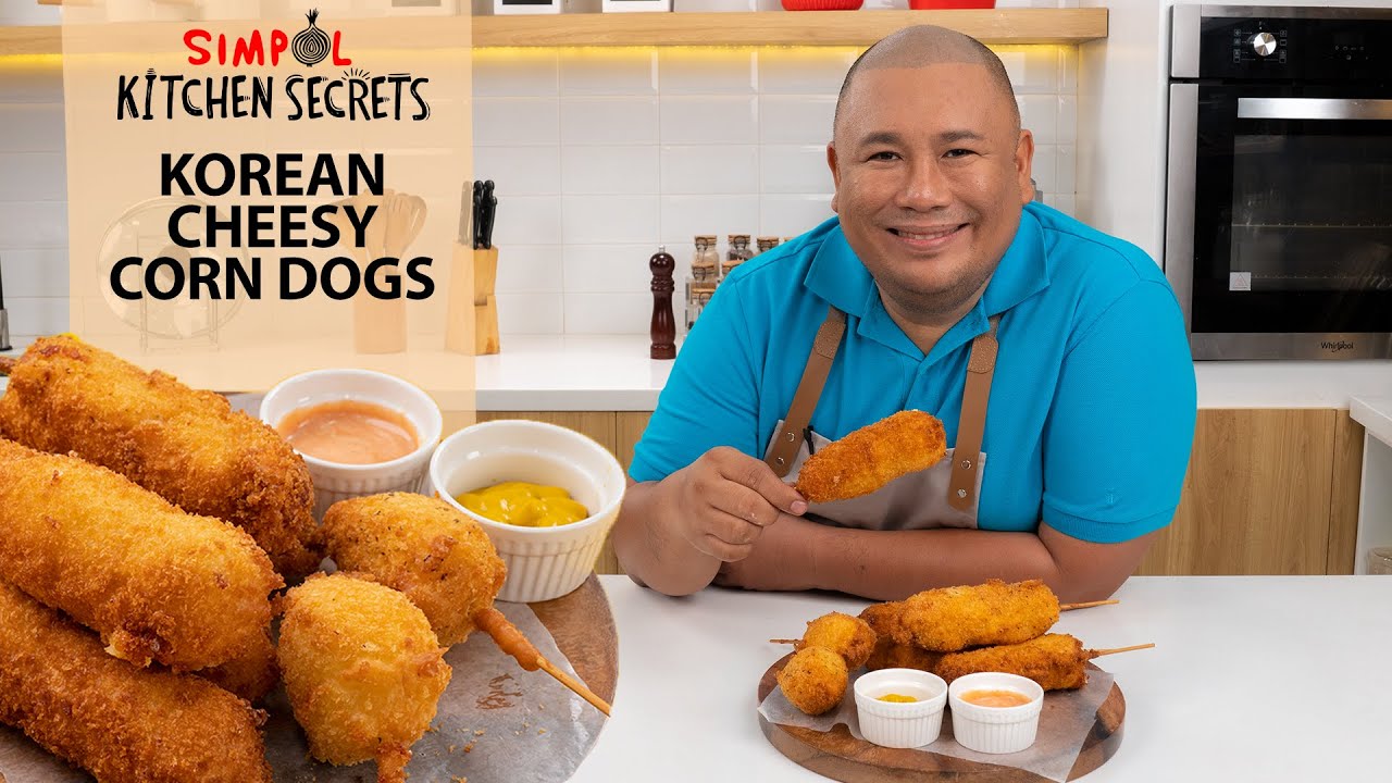 Korean Cheesy Corn Dogs, SIMPOL!