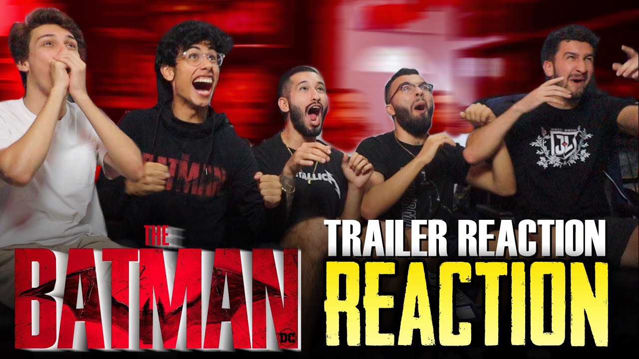 [REACTION] The Batman Trailer DCFANDOME