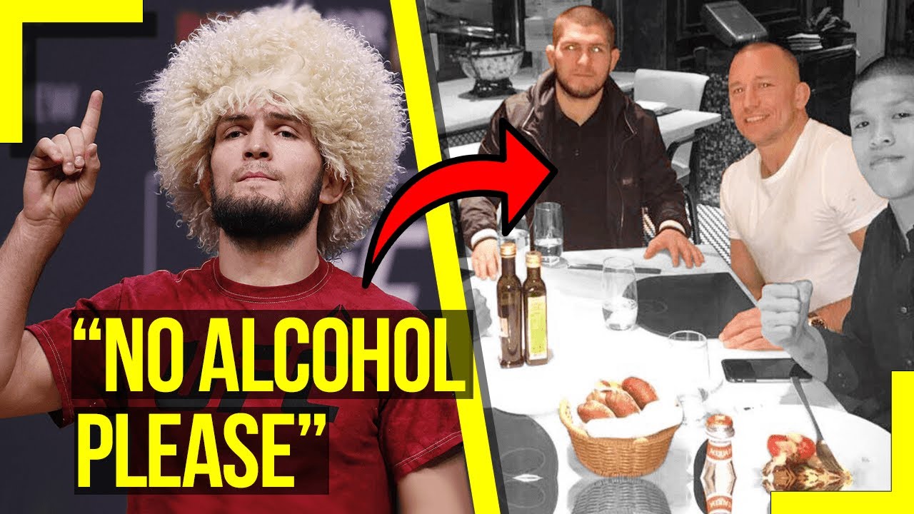 Khabib Told GSP To NOT Order Alcohol When He Paid For His Hotel, Islam Makhachev