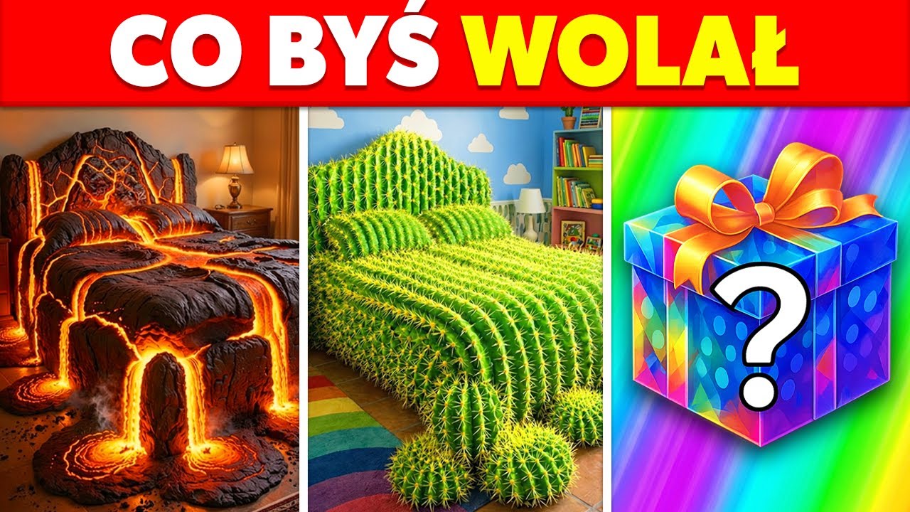 Co Byś Wolał...? Edycja TAJEMNICZEGO Prezentu 🎁😱⚡ Najtrudniejsze wybory!