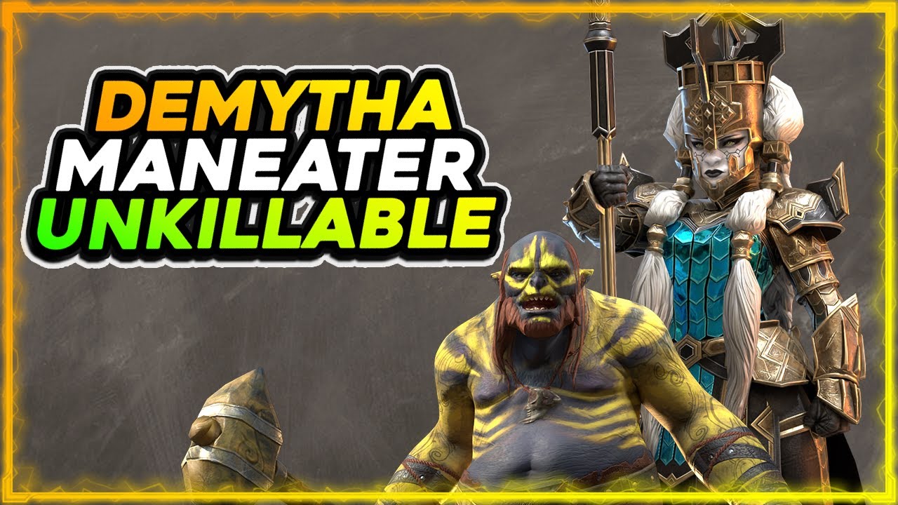 Demytha Maneater Unkillable! Works UNM & NM difficulties - EASY SETUP | RAID SHADOW LEGENDS