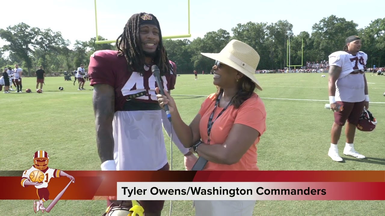 Pro Football Plus Commanders Training Camp Spotlight on Tyler Owens