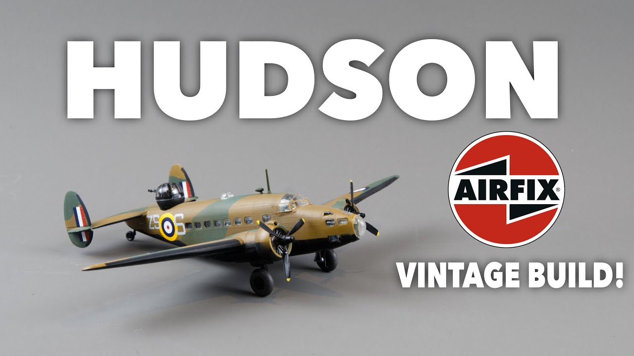 Набор для сборки модели AIRFIX LOCKHEED HUDSON в масштабе 1/72 — как собрать!