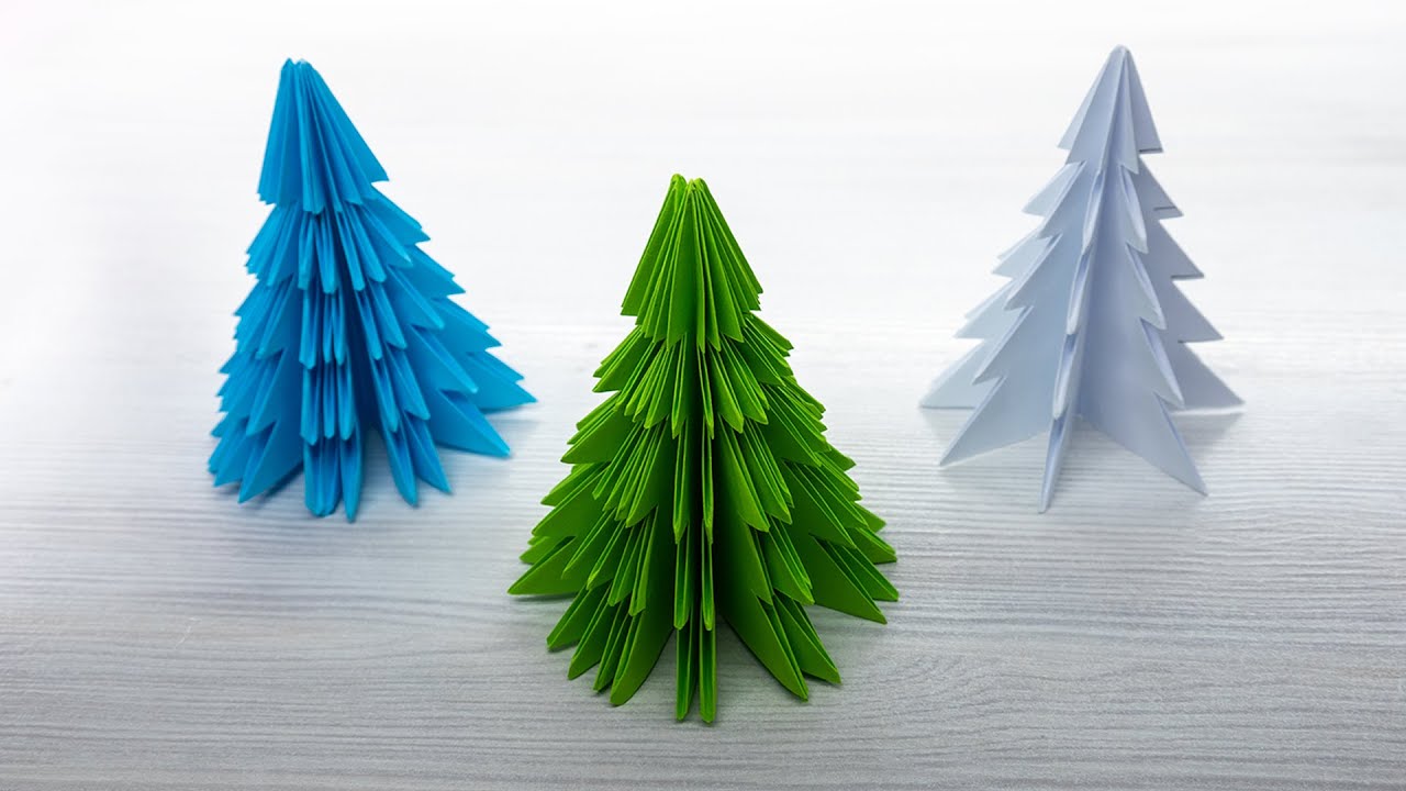 Easy Origami Christmas Tree Tutorial - A Perfect Holiday Decoration