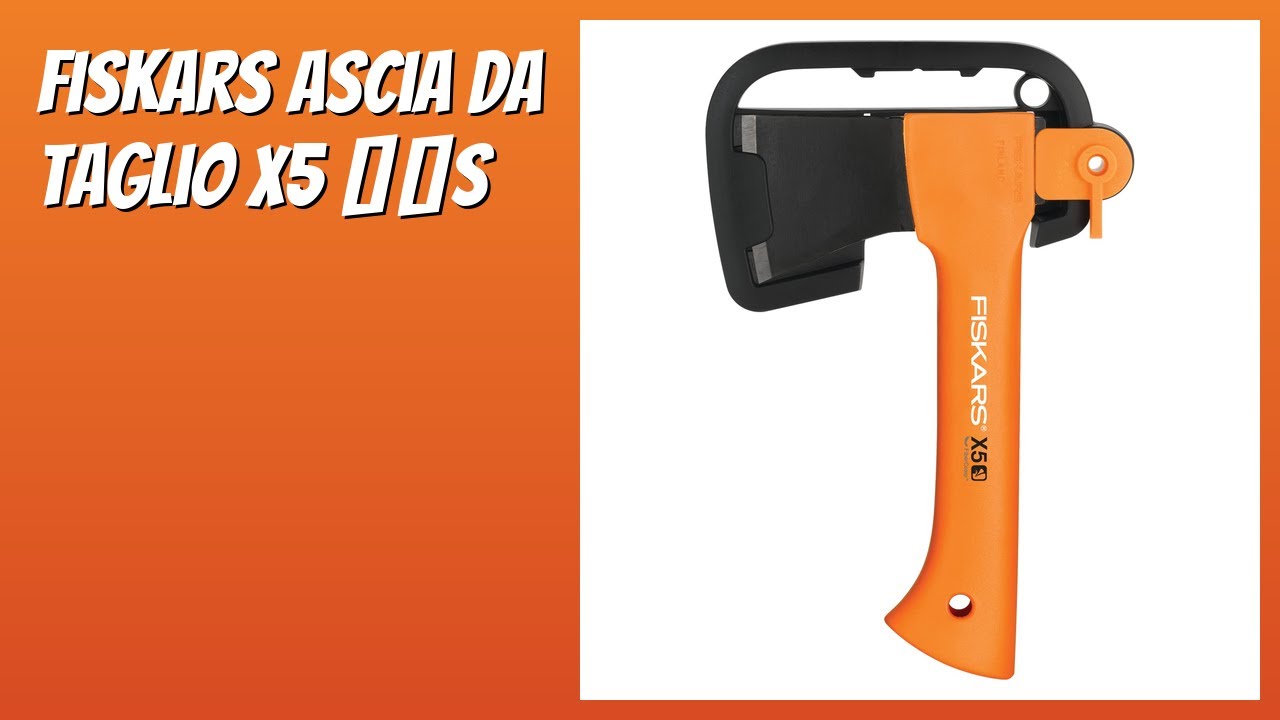 RECENSIONE (2026) : Fiskars Ascia da Taglio X5 ХХS. DETTAGLI
