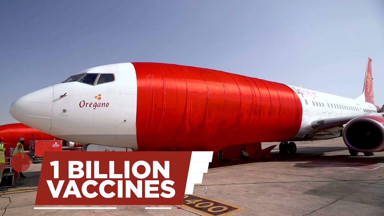 100 Crore Vaccinations | SpiceJet's Livery Launch | Corona Warriors Tribute