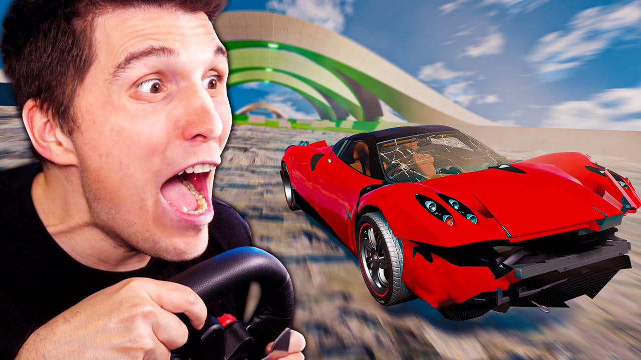 Welches AUTO überlebt die ELEMENT-RUTSCHE? | BeamNG