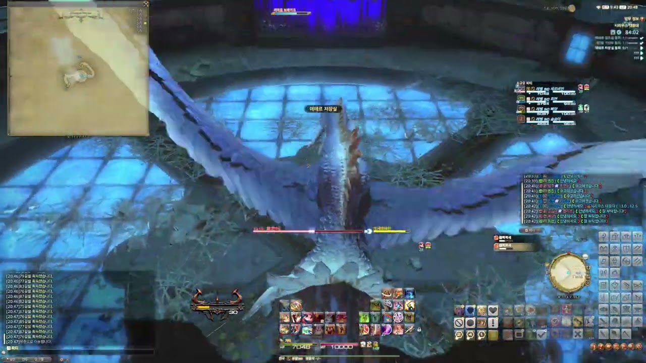 [FF14] v7.3 시리우스 대등대(어려움) / 전사 (전학무적)