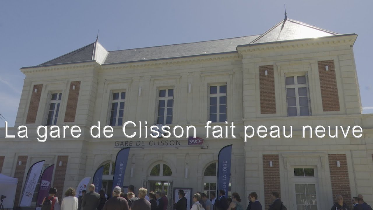 Inauguration de la gare de Clisson #tvsevreetmaine
