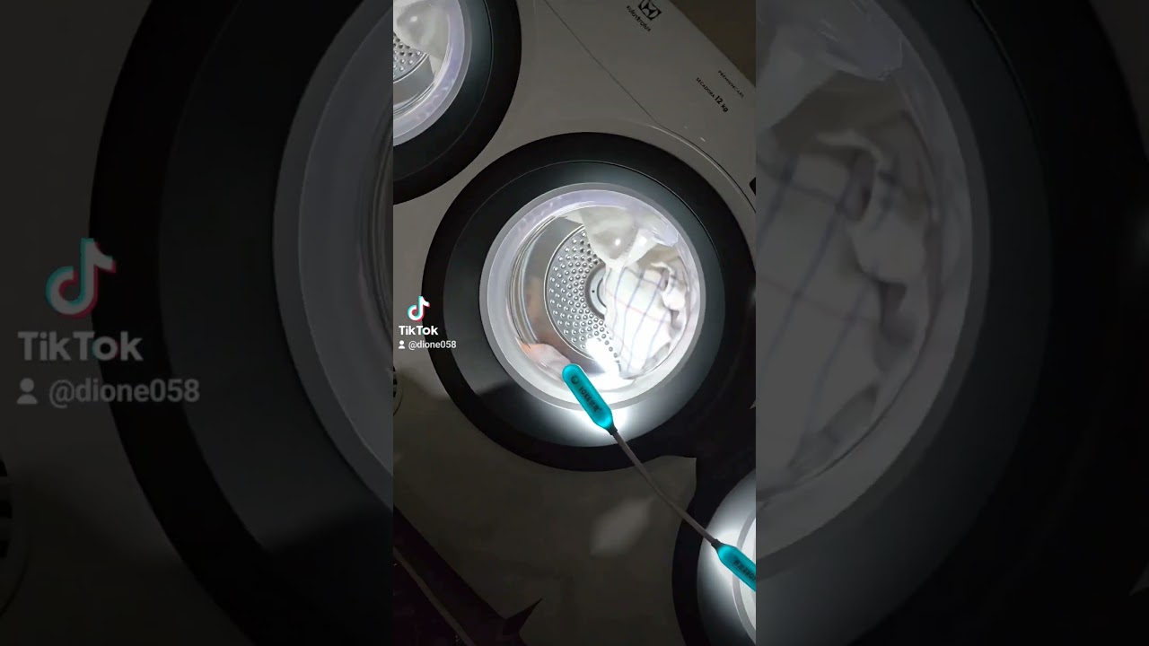 Secadora Electrolux Premium Care 12kg em Slow Motion. #washingmachine #laundryroutine #laundry