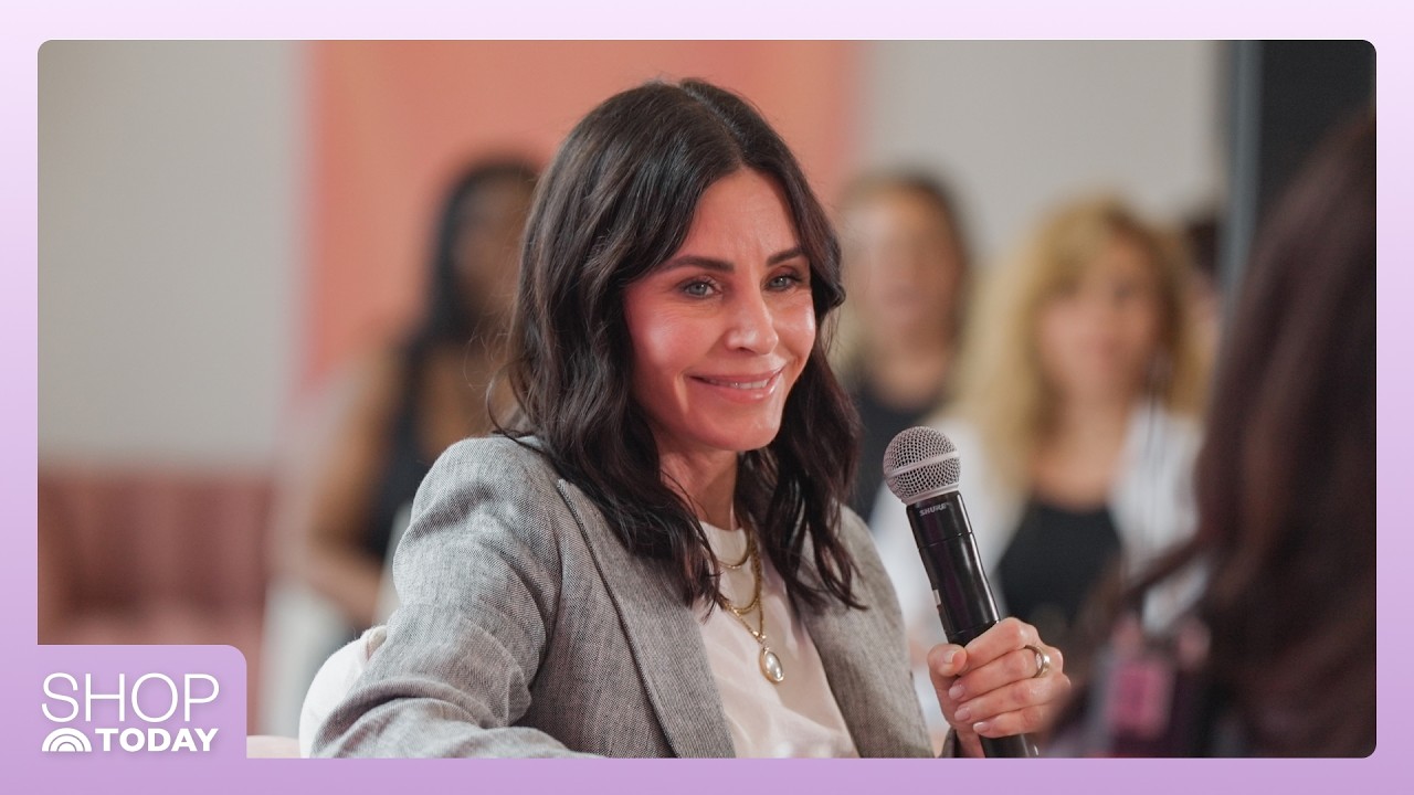 Courteney Cox on Her Favorite 'Friends' Memories & Playing Piano For Elton John