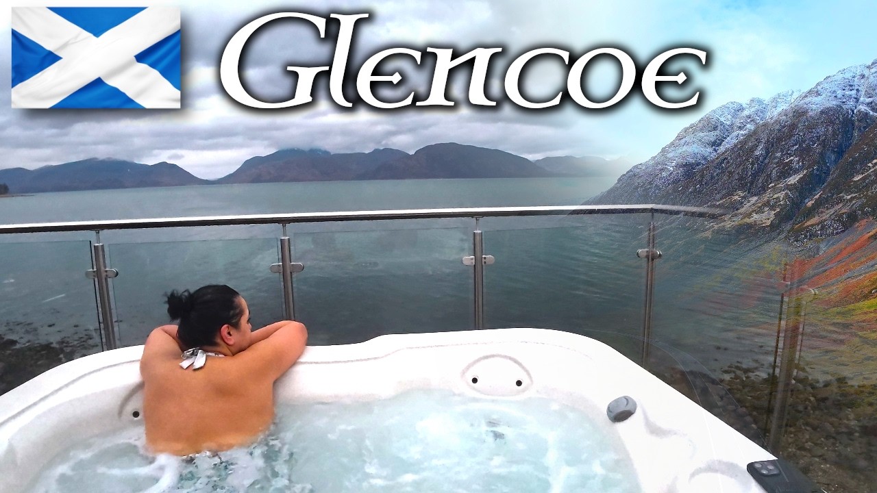 The Haunting Beauty of Glencoe 🏴󠁧󠁢󠁳󠁣󠁴󠁿 ❄️ Our Glencoe Family Winter Escape | 4K Highlands Drone Vlog