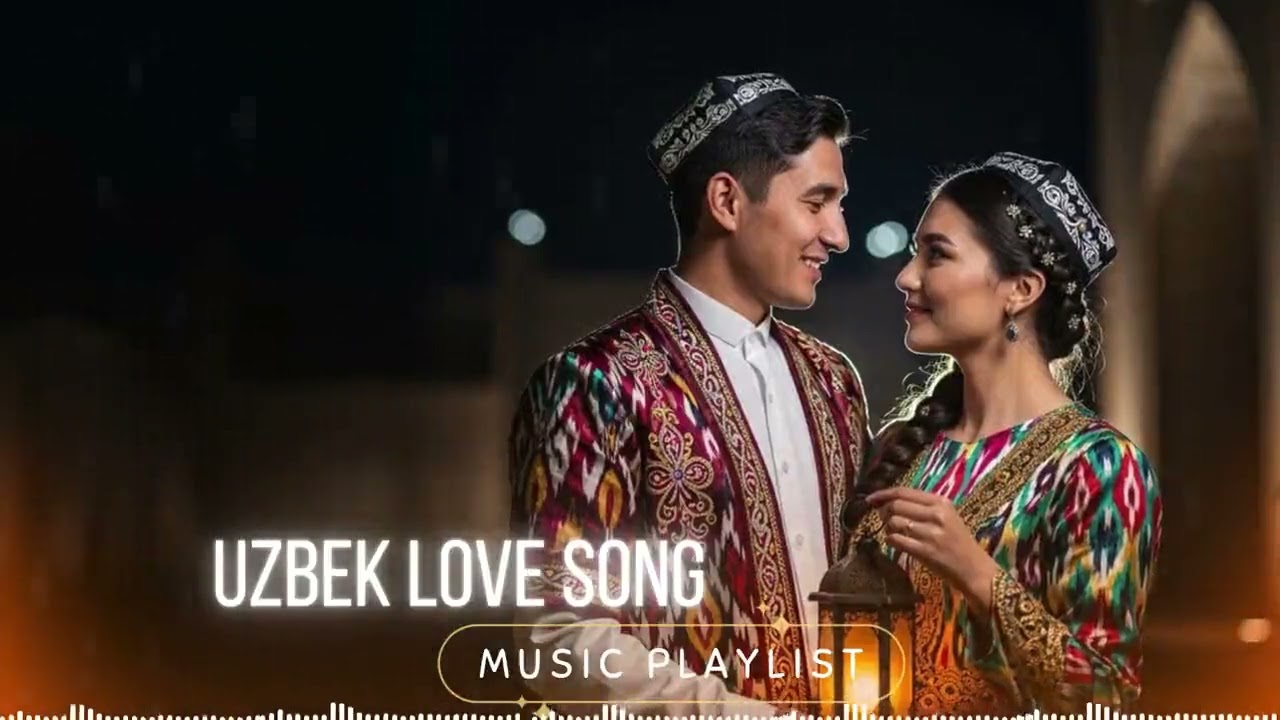 Uzbek Romantic Evening Song with Soft Cinematic Feel