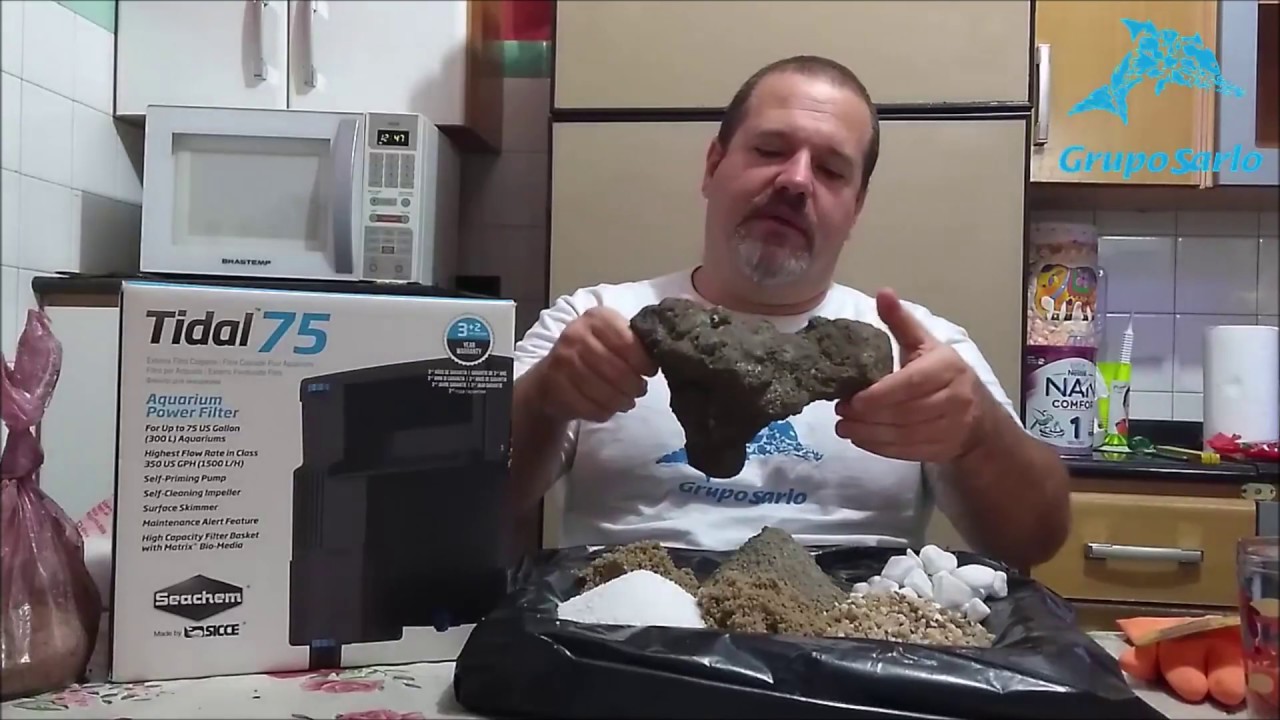 Aquário Marinho Para Iniciantes - Parte 2 - Aprenda a fazer Rochas Artificiais com cimento -