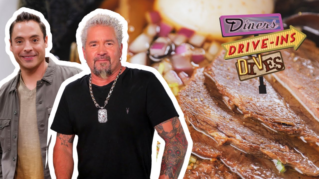 Guy Fieri and Jeff Mauro Eat *Banging* Ramen in Chicago | Diners, Drive-Ins and Dives Food Network