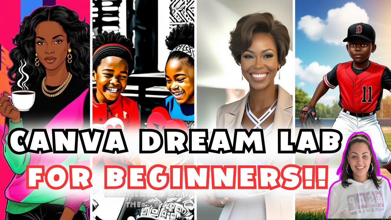 CANVA DREAM LAB: How To Use Canva's AI Tool To Make Journal Covers! | For Beginners