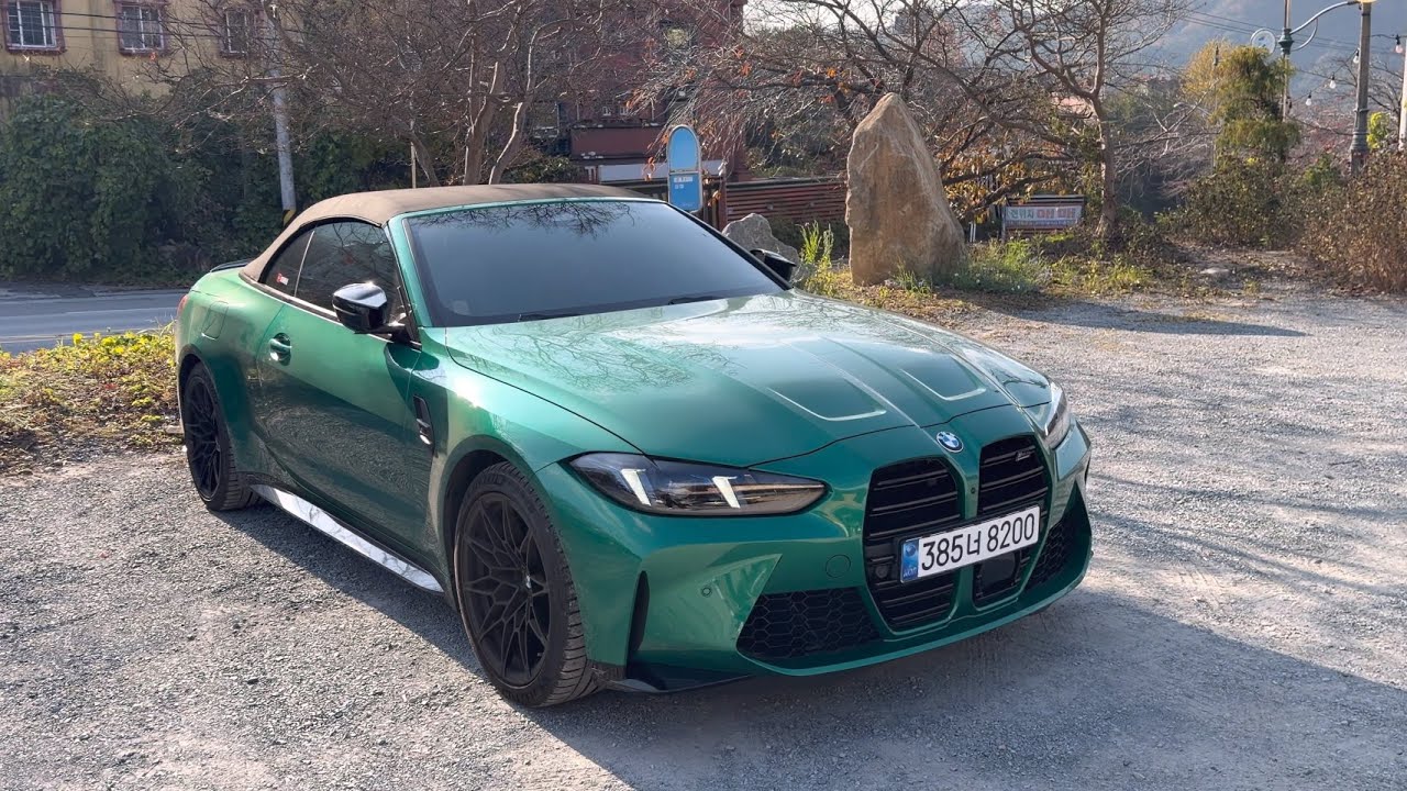 m4컨버터블 보러 화성에서 대구까지 온 구독자님과의 뜨거운 드라이브