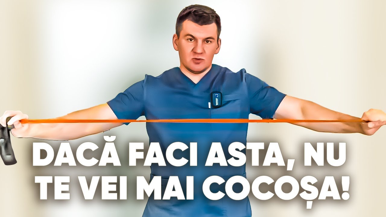 Dacă faci acest exercițiu o dată, nu te vei mai cocoșa niciodată.