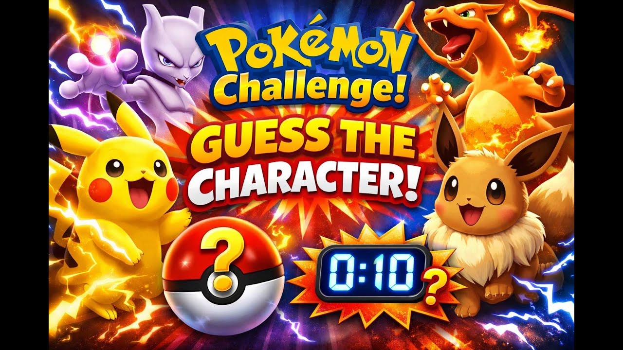 Pokémon Challenge: Guess the Character!