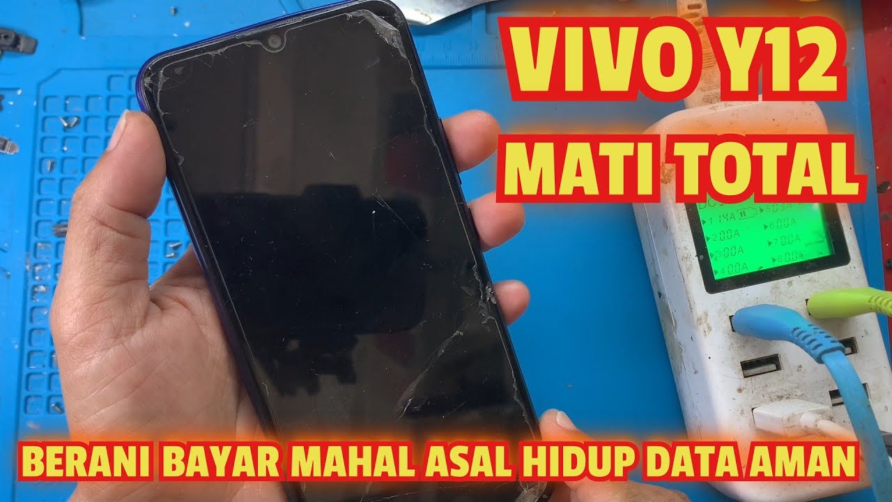 ALHAMDULILLAH... BERAPA PUN DIBAYAR ASAL HP HIDUP TANPA HAPUS DATA(VIVO Y12 MATI TOTAL)