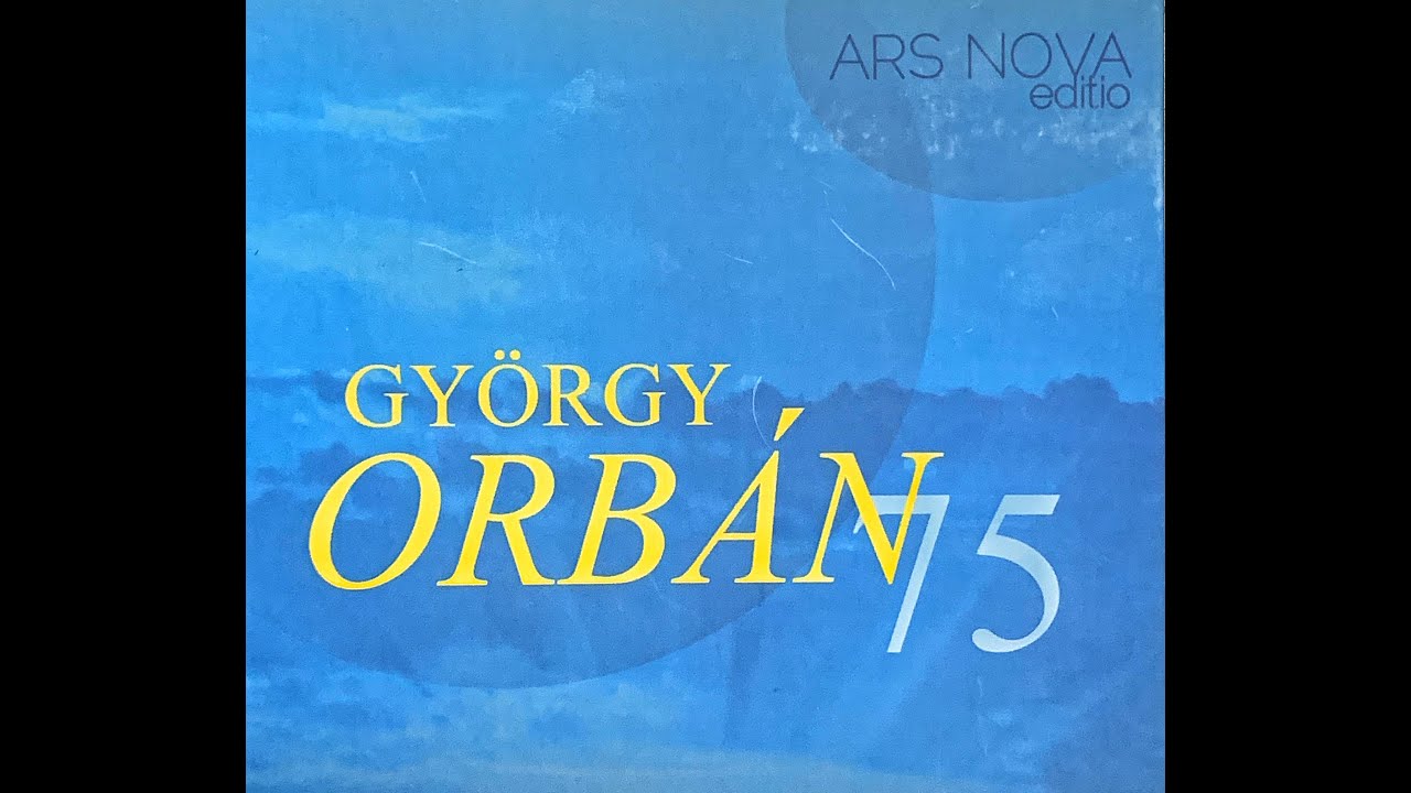 Orbán György:  Cantico