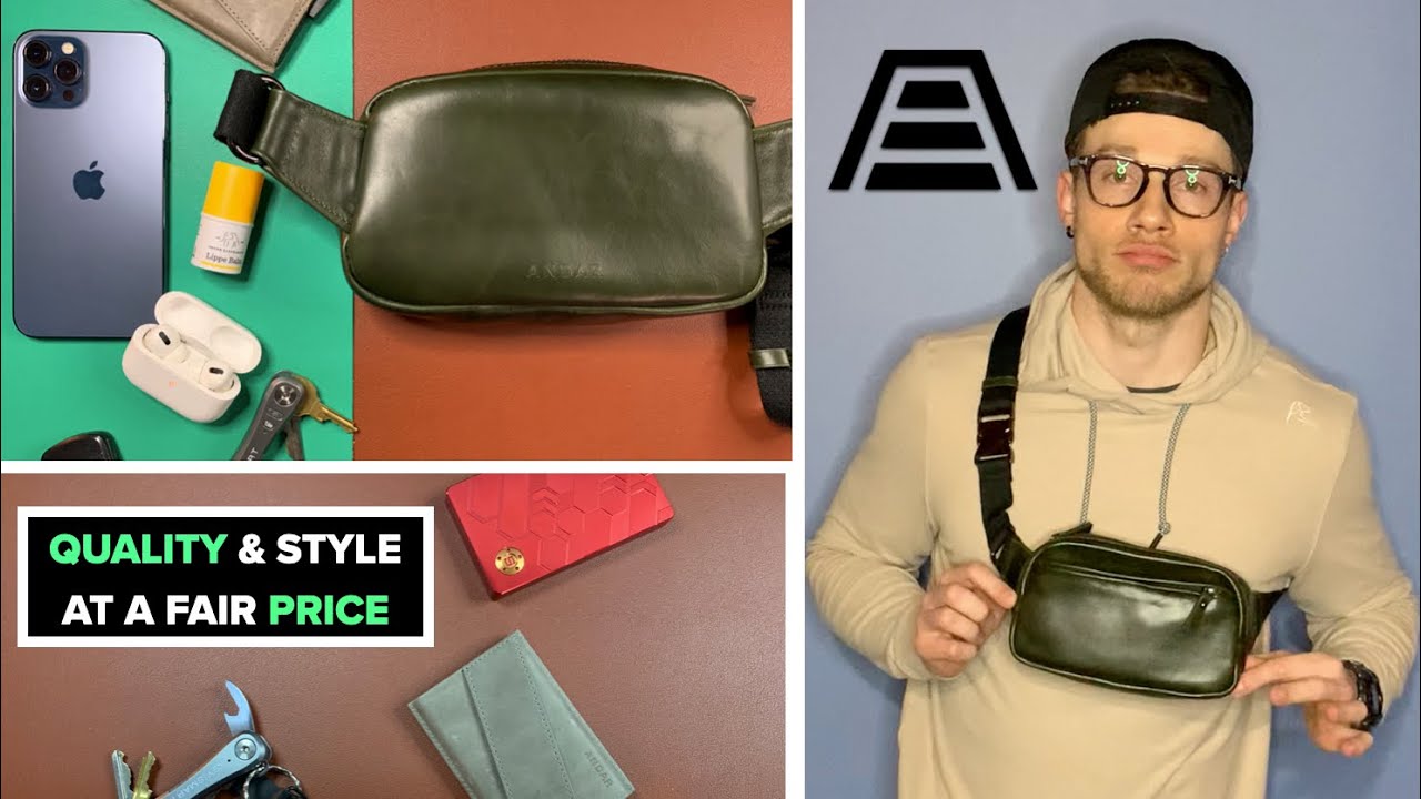 The BEST UNISEX Sling? The ANDAR INDIE Belt Bag, Review - MINIMALIST EDC (On Body & Packed)!