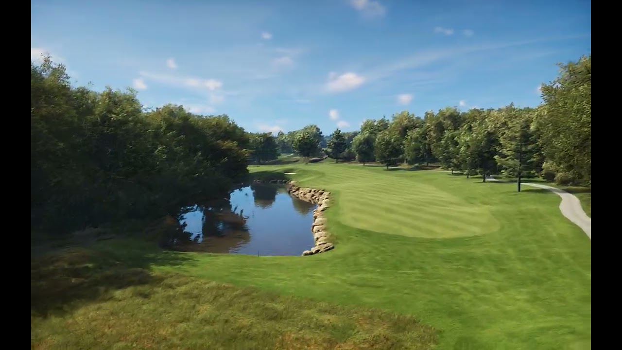Mystic Rock Dye - Hole 9 Trackman Virtual Indoor Golf Preview