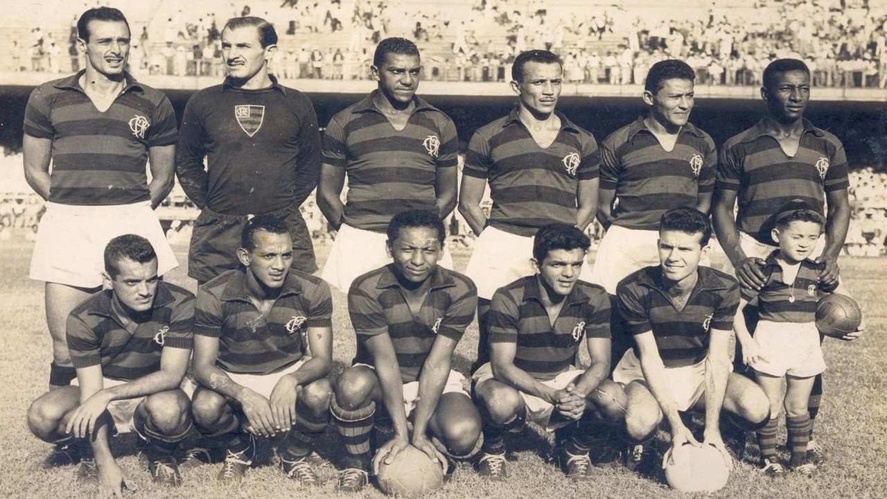 FLAMENGO - A conquista do tricampeonato de 1953, 1954 e 1955.