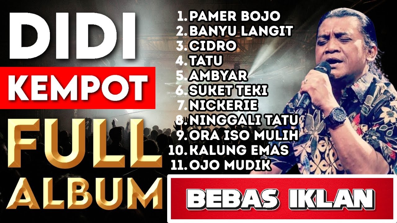 FULL ALBUM Koplo DIDI KEMPOT Terbaik Sepanjang Masa  Album Nostalgia Termerdu dan Tersyahdu 13