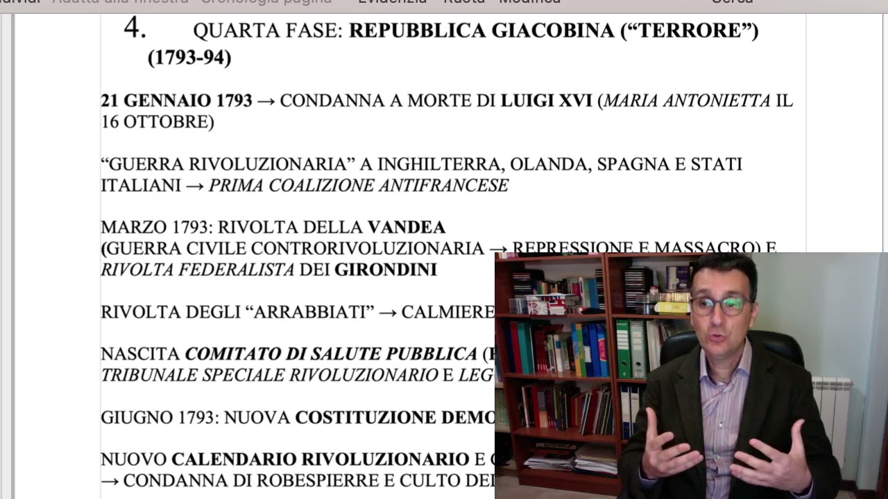 La Rivoluzione francese: dal Terrore al Direttorio