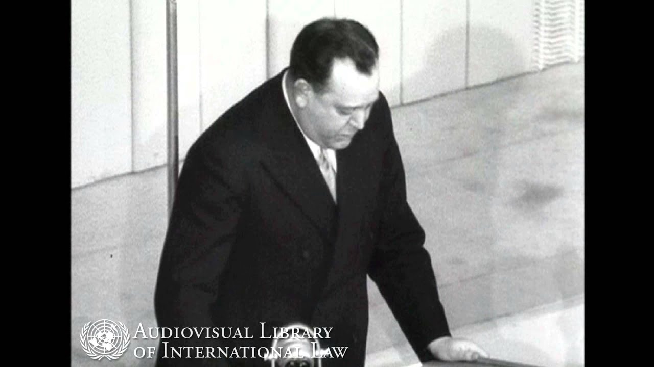 Statement by UN Secretary-General Trygve Lie - 1946