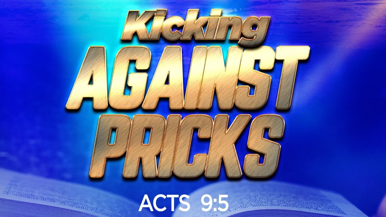 Kicking Against Pricks Pastor Matanhire Junior